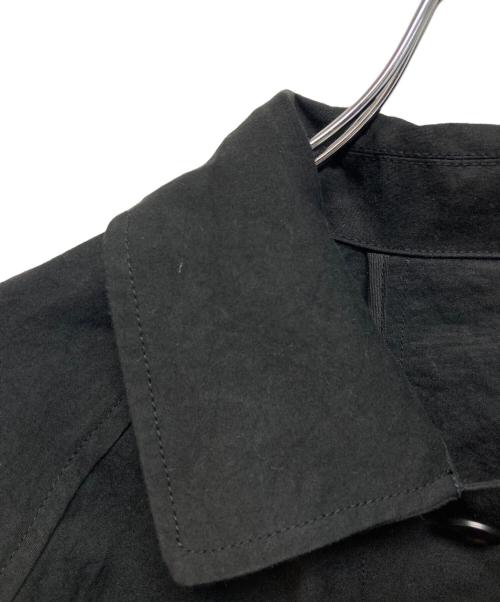 かぐれ（カグレ）かぐれ (カグレ) コットンバックタックショートコート ブラック サイズ:Freeの古着・服飾アイテム
