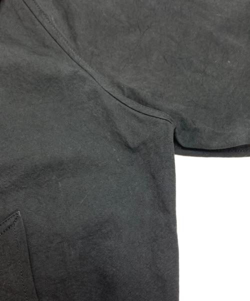 かぐれ（カグレ）かぐれ (カグレ) コットンバックタックショートコート ブラック サイズ:Freeの古着・服飾アイテム