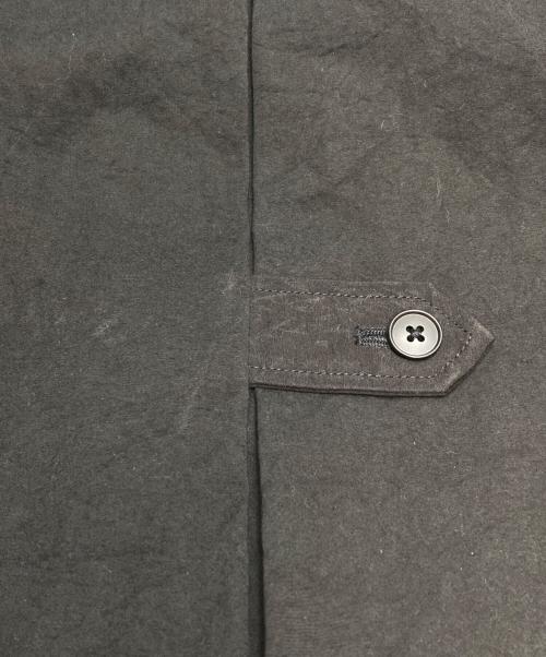 かぐれ（カグレ）かぐれ (カグレ) コットンバックタックショートコート ブラック サイズ:Freeの古着・服飾アイテム