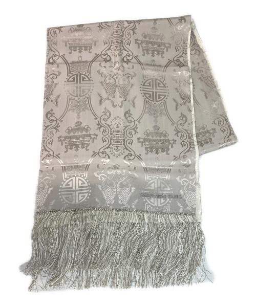 Shanghai Tang（シャンハイタン）Shanghai Tang (シャンハイタン) フリンジ付シルクストール アイボリーの古着・服飾アイテム