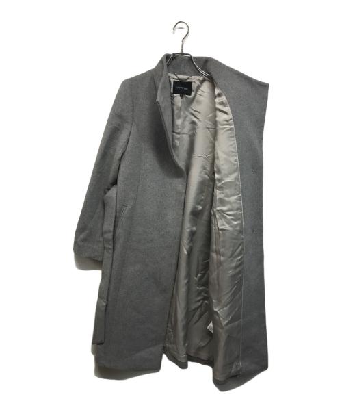 UNTITLED（アンタイトル）UNTITLED (アンタイトル) 2WAYスタンドカラーロングコート グレー サイズ:-の古着・服飾アイテム