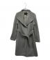 UNTITLED（アンタイトル）の古着「2WAYスタンドカラーロングコート」｜グレー