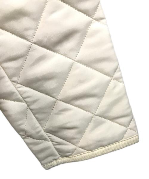 Traditional Weatherwear（トラディショナルウェザーウェア）Traditional Weatherwear (トラディショナルウェザーウェア) ARKLEY MIDDLE A-LINE（アークリー Aライン ミドルコート） ホワイト サイズ:34 未使用品の古着・服飾アイテム