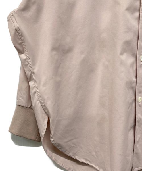 Ujoh（ウジョー）UJOH (ウジョー) DANSKIN (ダンスキン) WAIST POINTED SHIRTS ピンク サイズ:Mの古着・服飾アイテム
