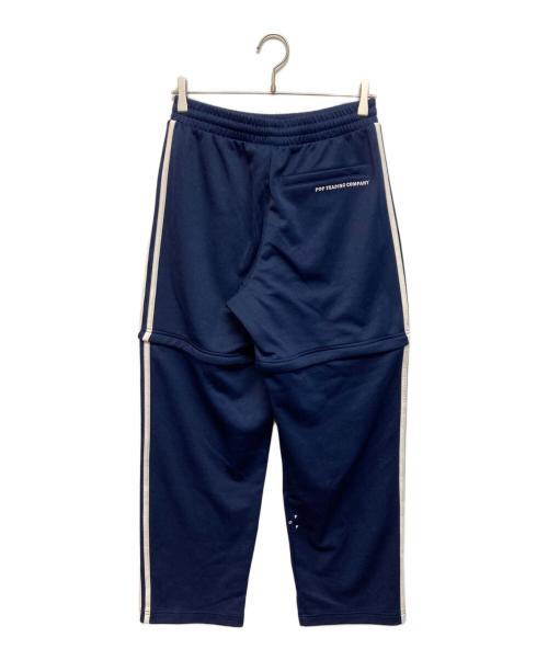 POP TRADING COMPANY（ポップトレーディングカンパニー）POP TRADING COMPANY (ポップトレーディングカンパニー) adidas originals (アディダスオリジナル) トラックパンツ ネイビー サイズ:Sの古着・服飾アイテム