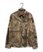 SUPREMEシュプリーム）の古着「Realtree Camo Flannel Shirt」｜カーキ