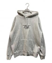 SUPREME（シュプリーム）の古着「19AW HQ Hooded Sweatshirt」｜グレー