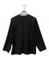 SOLAMONAT LARME (ソラモナラーム) ノーカラージャケット ブラック サイズ:下記参照：13000円