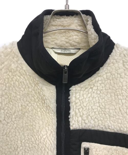 N.HOOLYWOOD（エヌ ハリウッド）N.HOOLYWOOD (エヌ ハリウッド) BOA LONG JKT アイボリー サイズ:38の古着・服飾アイテム