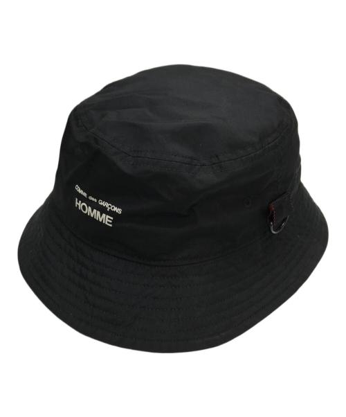 COMME des GARCONS HOMME（コムデギャルソン オム）COMME des GARCONS HOMME (コムデギャルソン オム) BRIEFING (ブリーフィング) 25SS バケットハット ブラックの古着・服飾アイテム
