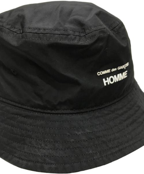 COMME des GARCONS HOMME（コムデギャルソン オム）COMME des GARCONS HOMME (コムデギャルソン オム) BRIEFING (ブリーフィング) 25SS バケットハット ブラックの古着・服飾アイテム