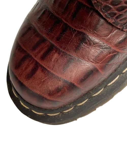 Dr.Martens（ドクターマーチン）Dr.Martens (ドクターマーチン) 型押し8ホールブーツ ブラウン サイズ:UK6の古着・服飾アイテム