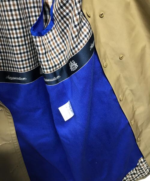 Aquascutum（アクアスキュータム）Aquascutum (アクアスキュータム) ライナー付トレンチコート ベージュ サイズ:SIZE 10の古着・服飾アイテム
