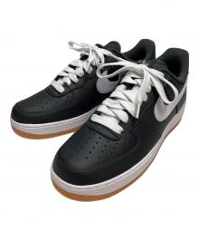 NIKE（ナイキ）の古着「Air Force 1 '07 LV8 "Anthracite/Gum Yellow/Safety Orange/White"」｜ブラック×ホワイト
