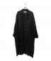 ichi Antiquites（イチアンティークス）の古着「リネンシャツワンピース」｜ブラック