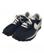 NIKE×sacai×FRAGMENT DESIGNナイキ×サカイ×フラグメントデザイン）の古着「LD WAFFLE/SF ローカットスニーカー」｜ネイビー