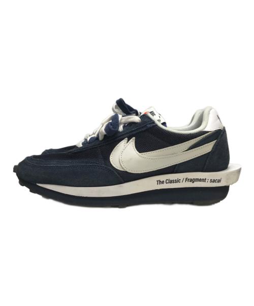 NIKE（ナイキ）NIKE (ナイキ) sacai (サカイ) FRAGMENT DESIGN (フラグメントデザイン) LD WAFFLE/SF ローカットスニーカー ネイビー サイズ:27.5cmの古着・服飾アイテム