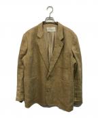 TODAYFULトゥデイフル）の古着「Boyfriend Linen Jacket」｜ベージュ