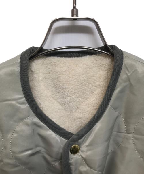 Traditional Weatherwear（トラディショナルウェザーウェア）Traditional Weatherwear (トラディショナルウェザーウェア) Plage (プラージュ) 別注 リバーシブル QUILT MID（キルト　ミッド） ジャケット グレー サイズ:34の古着・服飾アイテム