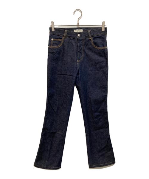 BOTTEGA VENETA（ボッテガベネタ）BOTTEGA VENETA (ボッテガベネタ) フレアデニムパンツ インディゴ サイズ:38の古着・服飾アイテム