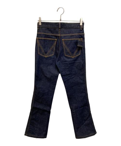 BOTTEGA VENETA（ボッテガベネタ）BOTTEGA VENETA (ボッテガベネタ) フレアデニムパンツ インディゴ サイズ:38の古着・服飾アイテム