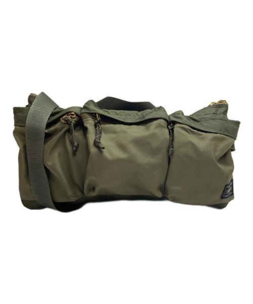 PORTER（ポーター）PORTER (ポーター) ウエストバッグ オリーブドラブの古着・服飾アイテム
