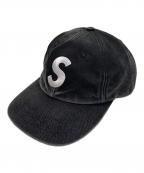 SUPREMEシュプリーム）の古着「25FW  Pigment Coated Canvas S Logo 6-Panel」｜グレー