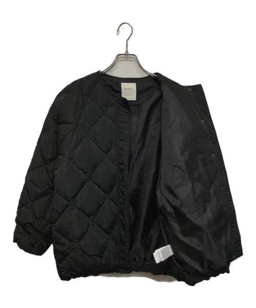 Acuta（アクータ）Acuta (アクータ) URBAN RESEARCH (アーバンリサーチ) キルティングコクーンダウンジャケット ブラック サイズ:Freeの古着・服飾アイテム