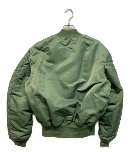 VALLEY（ヴァリー）VALLEY (ヴァリー) MA-1ジャケット オリーブ サイズ:Sの古着・服飾アイテム