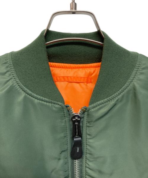 VALLEY（ヴァリー）VALLEY (ヴァリー) MA-1ジャケット オリーブ サイズ:Sの古着・服飾アイテム