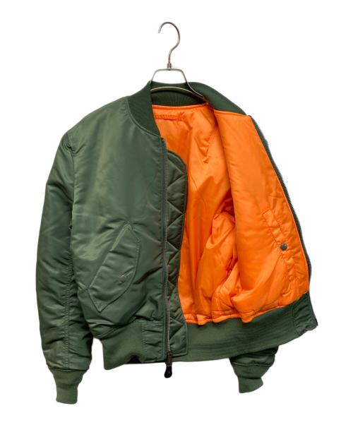 VALLEY（ヴァリー）VALLEY (ヴァリー) MA-1ジャケット オリーブ サイズ:Sの古着・服飾アイテム