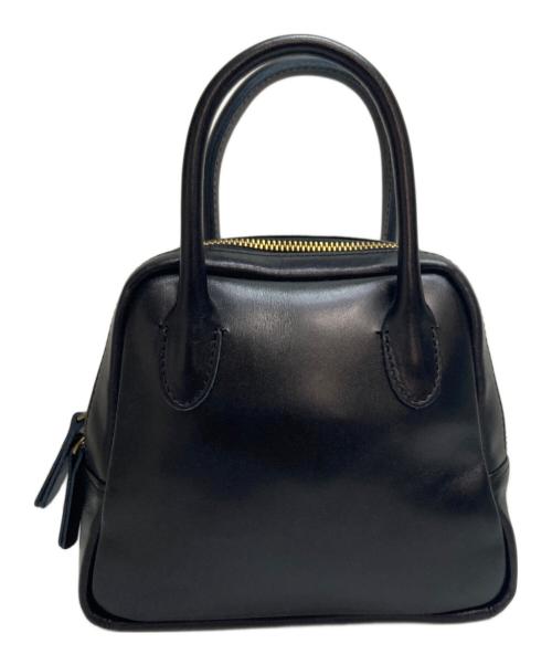 moss tideway（モス タイドウェイ）moss tideway (モス タイドウェイ) ミニハンドバッグ ブラックの古着・服飾アイテム