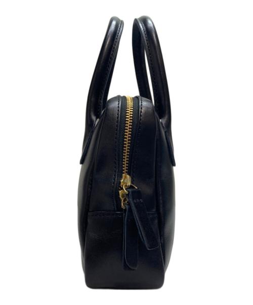 moss tideway（モス タイドウェイ）moss tideway (モス タイドウェイ) ミニハンドバッグ ブラックの古着・服飾アイテム