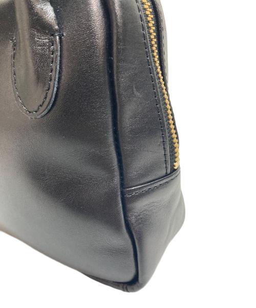 moss tideway（モス タイドウェイ）moss tideway (モス タイドウェイ) ミニハンドバッグ ブラックの古着・服飾アイテム