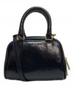 CHRISTIAN VILLAクリスチャンヴィラ）の古着「ミニボストンバッグ」｜ブラック