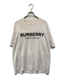 BURBERRY（バーバリー）の古着「ロゴプリントTシャツ」｜ホワイト