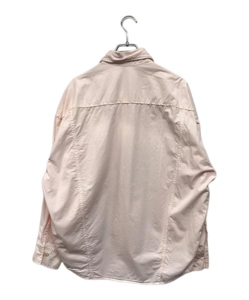 BRILL（ブリル）BRILL (ブリル) セイヒンゾメオーバーシャツ ピンク サイズ:Freeの古着・服飾アイテム