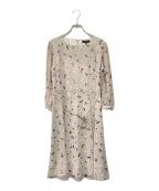 ReFLEcTリフレクト）の古着「フレアプリントワンピース」｜ベージュ