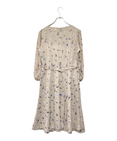 ReFLEcT（リフレクト）Reflect (リフレクト) フレアプリントワンピース ベージュ サイズ:S 未使用品の古着・服飾アイテム