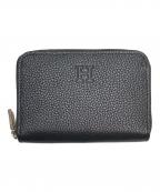 HIROFUヒロフ）の古着「レザーコンパクトウォレット」｜ブラック