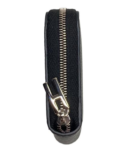 HIROFU（ヒロフ）HIROFU (ヒロフ) レザーコンパクトウォレット ブラック 未使用品の古着・服飾アイテム