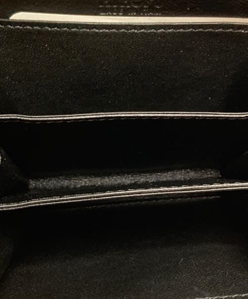 HIROFU（ヒロフ）HIROFU (ヒロフ) レザーコンパクトウォレット ブラック 未使用品の古着・服飾アイテム