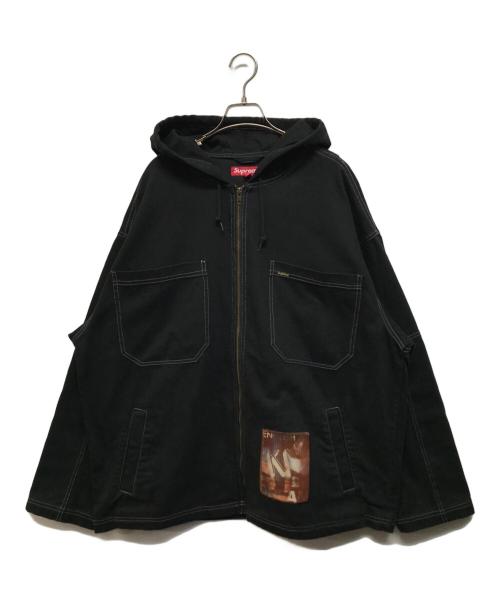 SUPREME（シュプリーム）SUPREME (シュプリーム) Mark Leckey DREAM ENGLISH KID HOODED JACKET ブラック サイズ:2XLの古着・服飾アイテム
