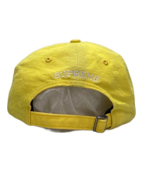 SUPREME（シュプリーム）Supreme (シュプリーム) 25SS CORDURA DENIM S-LOGO 6-PANEL イエローの古着・服飾アイテム