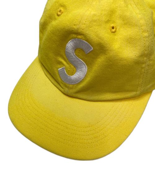 SUPREME（シュプリーム）Supreme (シュプリーム) 25SS CORDURA DENIM S-LOGO 6-PANEL イエローの古着・服飾アイテム