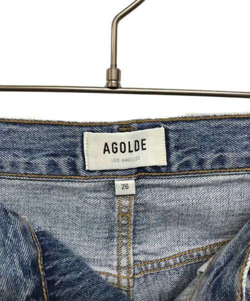 AGOLDE（エーゴールドイー）AGOLDE (エーゴールドイー) CRISS CROS JEAN（クリス クロス ジーンズ） インディゴ サイズ:SIZE 26の古着・服飾アイテム