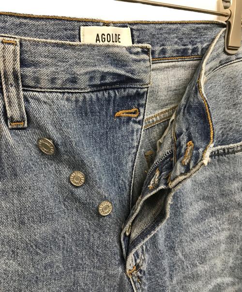 AGOLDE（エーゴールドイー）AGOLDE (エーゴールドイー) CRISS CROS JEAN（クリス クロス ジーンズ） インディゴ サイズ:SIZE 26の古着・服飾アイテム