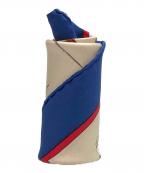 HERMESエルメス）の古着「カレ45 VOYAGE AU NIGER」｜ネイビー×アイボリー