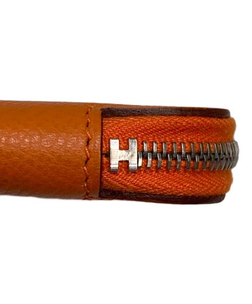 HERMES（エルメス）HERMES (エルメス) アザップコンパクトコインケース オレンジの古着・服飾アイテム