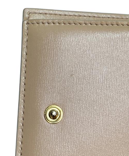 JIL SANDER（ジルサンダー）JIL SANDER (ジルサンダー) 2つ折り財布 ベージュの古着・服飾アイテム